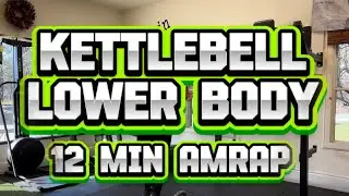 12-Minute Kettlebell Lower Body Workout - Dynamic Trio