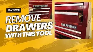 How To Remove Craftsman Drawers with this DIY Tool