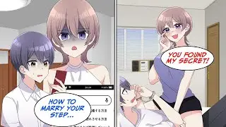[Manga Dub] The rude receptionist became my step-sister because our parents got married... [RomCom]