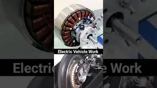 How do electric scooter motor  work ?