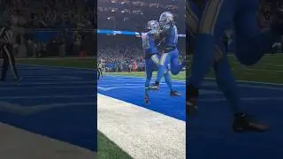 Jahmyr Gibbs was HYPED for his 2nd TD 😤 | Detroit Lions 