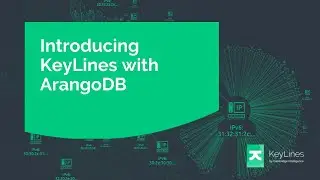 ArangoDB graph visualizations built using KeyLines