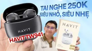 Tai nghe siêu nhỏ, siêu nhẹ đến giá 250k: Review Havit TW941