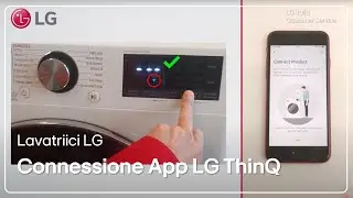 LG washing machines | How to connect the washing machine to the LG ThinQ application (Iphone)