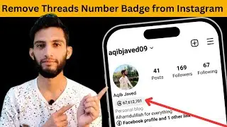 How to Hide Threads Badge Number on Instagram | Thread Badge Number Bio Se Kaise Hataye Instagram