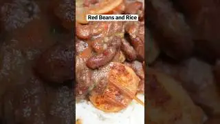 Making Red Beans and Rice #shorts