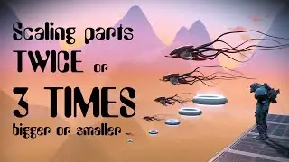 Make objects twice or three times bigger and smaller in No Man's Sky #nomanssky