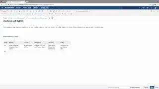 Edit Table Columns - Learn Atlassian Confluence #13