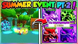 ☀️SUMMER EVENT PART 2 in Bubblegum Simulator Infinity!! (Roblox)