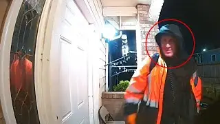 15 Scariest Things Caught On Doorbell Camera