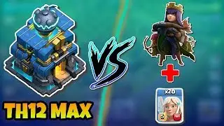 TH12 MAX // VS // ARCHER QUEEN AND HEALERS | CLASH OF CLANS | GAMING TRENDS