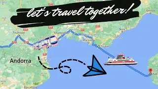 🛳️Longest Trip to CORSICA ISLAND | 🚍Budget Friendly 🚌