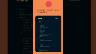 Creating a Hexagon using HTML/ CSS 