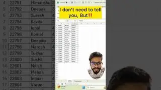 Multiple Table Pivot in Excel‼️Best Excel Trick 