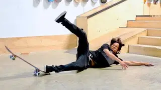 HOW TO FALL WITHOUT GETTING HURT!! | HOW TO SKATEBOARD EP. 8