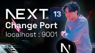 How to run nextjs 13 application on a different port number ?