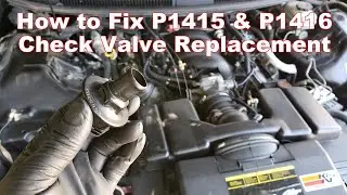 How to Diagnose and Fix P1415 & P1416 Check Engine Codes