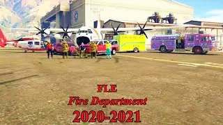 GTA V Roleplay - FLE RP 10  - Fire Department Parade & Airshow - FIRE/EMS (Revised)