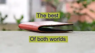 Aventail hybrid wallet - Thin leather wallet, finally done right