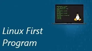 First Program in Linux