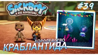 Sackboy | Королевство Краблантида | Опасные пузырьки #39 (ВДВОЁМ)