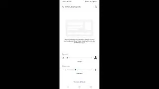 Vivo y25 change font size, how to change font size in Vivo y25