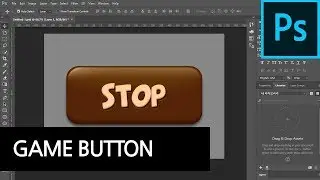 게임 버튼 만들기 game button photoshop tutorial