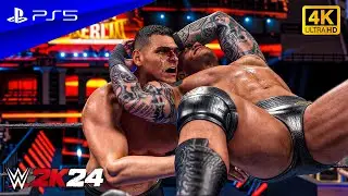 WWE 2K24 - Randy Orton vs Gunther | World Heavyweight Championship Bash in Berlin 2024 | PS5™ [4K60]