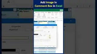 How to Add Image in Excel Comment Box | ICT Nuggets