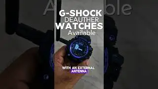 Deauther in a G-Shock Costom made 