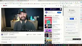 Summarizing a video to see what section is interesting for you with Copilot in Edge