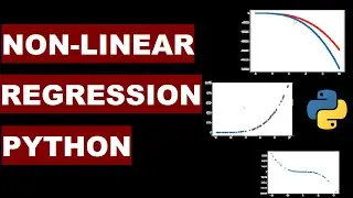 Nonlinear regression with curvefit in python | Complete explanation