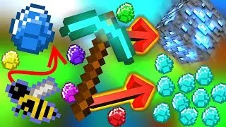 КАК ПОЛУЧИТЬ МНОГО АЛМАЗОВ РАЗНЫМИ СПОСОБАМИ?! - Hi Tech МАЙНКРАФТ