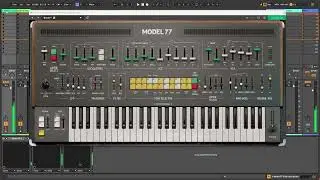 Softube Model 77. First sound and demo.