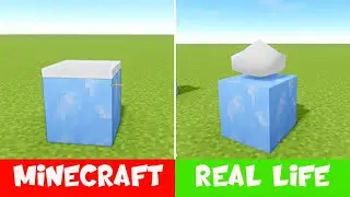 Minecraft - REALISTIC SNOW PHYSICS! No clickbait! ❄️⛄️❄️