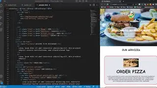 ASMR Programming - Creating a Restaurant Website using HTML and CSS Only - No Talking