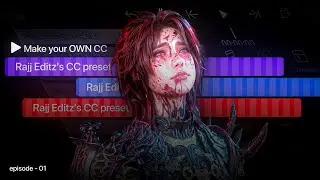 HOW To Make OWN CC !? 😳🔥| Episode - 01 | Alight Motion | Rajj Editz |