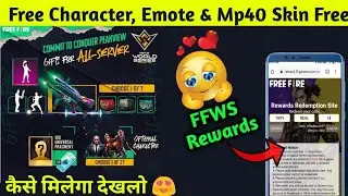 FFWS Redeem Code || Free Character Event || FF New Event Today || 18 May Redeem Code