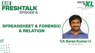 Spreadsheet and Forensic - A Relation by CA Saran Kumar U 