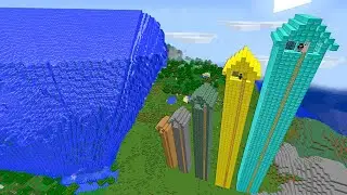 КАКОЙ САМЫЙ ВЫСОКИЙ ДОМ НУБА ПРОТИВ ЦУНАМИ ! ПРО ПОСТРОИЛ НЕБОСКРЕБ MINECRAFT МУЛЬТИК