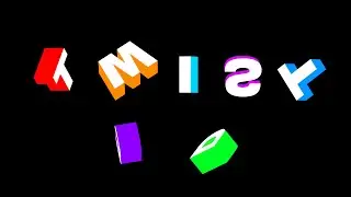 Twist Text Animation | Twist Typography Text Animation | BanyaBasak | Cinema 4D