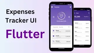 Track Your Expenses with Flutter | Stunning UI and Smooth Interactions