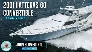2001 Hatteras 60' Convertible “Danna Maria”