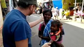 Адольф и обезьянки)) Adolf and Monkeys. India. Goa. Arambol. Индия. Гоа. Арамболь