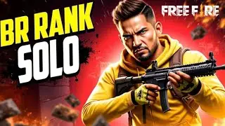 SOLO BR Rank GAMEPLAY🔥 | Full Gameplay On Mobile | Solo Rank Push | GARENA FREE FIRE