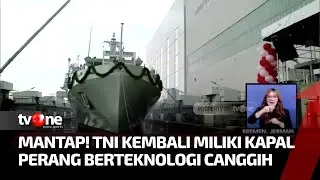 Peluncuran KRI Pulau Fani, Kapal Penyapu Ranjau Berteknologi Canggih | Kabar Pagi tvOne