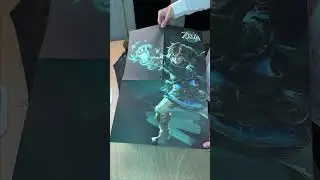 Zelda: Tears of the Kingdom | Press Kit Unboxing #shorts