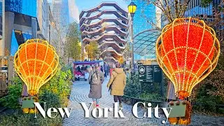New York City Hudson Yards Christmas tour