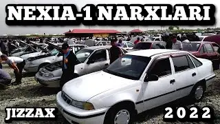 NEXIA-1 NARXLARI JIZZAX OSIYO AVTOMOBIL BOZORI.10-APREL, 2022-YIL.