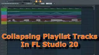 Collapse Tracks In FL Studio 20